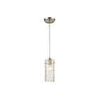 ELK Home Roubaix 60225-1 Satin Nickel 1 Light 60W Mini Pendant
