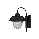 ELK Home Streetside Cafe 62000-1 Matte Black 1 Light 100W Outdoor Wall Sconce