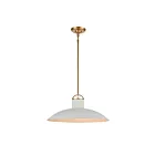 ELK Home Surf 63135-1 Textured White 1 Light 60W Pendant