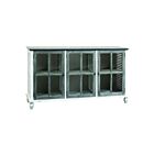 ELK Home 6419512 Weathered Gray Coastal Credenza