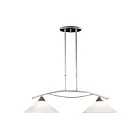 ELK Home Elysburg 6501-2 Satin Nickel 2 Lights 150W Linear Chandelier