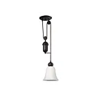 ELK Home Farmhouse 65090-1 Oiled Bronze 1 Light 100W Mini Pendant