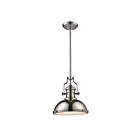 ELK Home Chadwick 66114-1 Polished Nickel 1 Light 100W Pendant