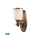 ELK Home Brooksdale 66180-1-LED Antique Copper 1 Light 9.5W LED Wall Sconce