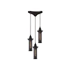 ELK Home Fulton Configurable 66325-3 Oil Rubbed Bronze 3 Lights 180W Multi Pendant