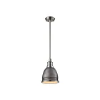 ELK Home Carolton 66880-1 Polished Nickel 1 Light 100W Mini Pendant