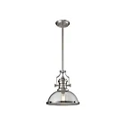 ELK Home Chadwick 67723-1 Satin Nickel 1 Light 100W Pendant