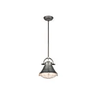 ELK Home Urbanite 67765-1 Weathered Zinc 1 Light 60W Mini Pendant