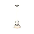 ELK Home Urbanite 67785-1 Satin Nickel 1 Light 60W Mini Pendant