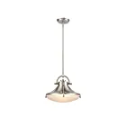 ELK Home Urbanite 67786-1 Satin Nickel 1 Light 60W Pendant