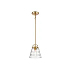 ELK Home Current 67885-1 Satin Brass 1 Light 60W Pendant