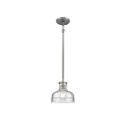 ELK Home Orinoco 67905-1 Weathered Zinc 1 Light 60W Mini Pendant