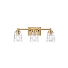 ELK Home Pulsate 67972-3 Satin Brass 3 Lights 180W Vanity Light