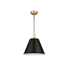 ELK Home Vellus 68164-1 Matte Black 1 Light 60W Pendant