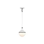 ELK Home Mid-Century Schoolhouse 69294-1 Enamel White 1 Light 60W Mini Pendant
