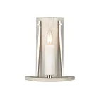ELK Home White Stone 69340-1 Polished Nickel 1 Light 60W Wall Sconce
