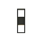 ELK Home Reflection Point 69620-LED Matte Black 1 Light 12W LED Outdoor Wall Sconce