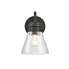 ELK Home Dovas 69660-1 Textured Black 1 Light 60W Outdoor Wall Sconce