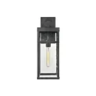 ELK Home Dalton 69702-1 Textured Black 1 Light 60W Outdoor Wall Sconce
