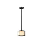 ELK Home Mirage 70224-1 Tiffany Bronze 1 Light 60W Mini Pendant