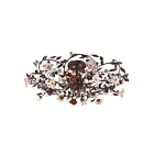 ELK Home Cristallo Fiore 52275-3 180W White Coral Semi Flush Mount