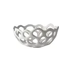 ELK Home 724020 White Perforated Porcelain Bowl