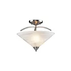 ELK Home Elysburg 5964-3 180W Dark Bronze Semi Flush Mount