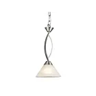 ELK Home Elysburg 7634-1 Satin Nickel 1 Light 60W Mini Pendant