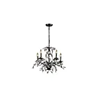 ELK Home 8053-5 Circeo 300W 5-Lights Deep Rust Chandelier