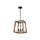 ELK Home 81415-3 Barrow 180W 3-Lights Matte Black Chandelier