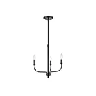 ELK Home Newland 81515-3 Matte Black 3 Lights 180W Chandelier
