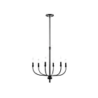 ELK Home Newland 81516-6 Matte Black 6 Lights 360W Chandelier