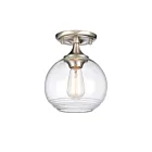 ELK Home Angie 81575-1 Satin Nickel 1 Light 60W Semi Flush Mount