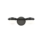 ELK Home Nelly 81591-LED Matte Black 2 Lights 20W LED Vanity Light