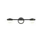 ELK Home Nelly 81592-LED Matte Black 3 Lights 45W LED Vanity Light