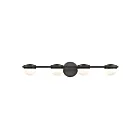 ELK Home Nelly 81593-LED Matte Black 4 Lights 80W LED Vanity Light