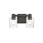 ELK Home Celia 81641-2 Matte Black 2 Lights 120W Vanity Light