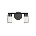 ELK Home Jergen 81691-2 Matte Black 2 Lights 20W Vanity Light
