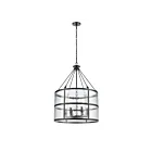 ELK Home Solace 82078-6 Matte Black 6 Lights 360W Pendant