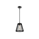 ELK Home Open Louvers 82115-1 Matte Black 1 Light 60W Pendant