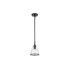 ELK Home Boyer 82164-1 Matte Black 1 Light 60W Mini Pendant