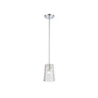 ELK Home Lightweave 82185-1 Polished Nickel 1 Light 60W Mini Pendant