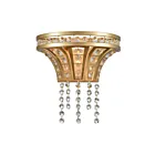 ELK Home Fantania 82224-1 Champagne Gold 1 Light 60W Wall Sconce