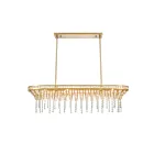 ELK Home Fantania 82226-4 Champagne Gold 4 Lights 240W Linear Chandelier