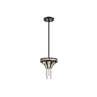 ELK Home Fantania 82235-2 Matte Black 2 Lights 120W Mini Pendant