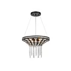 ELK Home Fantania 82237-4 Matte Black 4 Lights 240W Chandelier