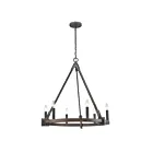ELK Home 82286-6 Harwell 360W 6-Lights Antique Millwood Chandelier