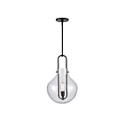 ELK Home 82303-1 60W 1-Light Matte Black Pendant