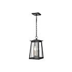 ELK Home Kirkdale 83405-2 Matte Black 2 Lights 120W Outdoor Pendant