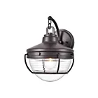 ELK Home Eastport 83431-1 Oil Rubbed Bronze 1 Light 60W Outdoor Wall Sconce